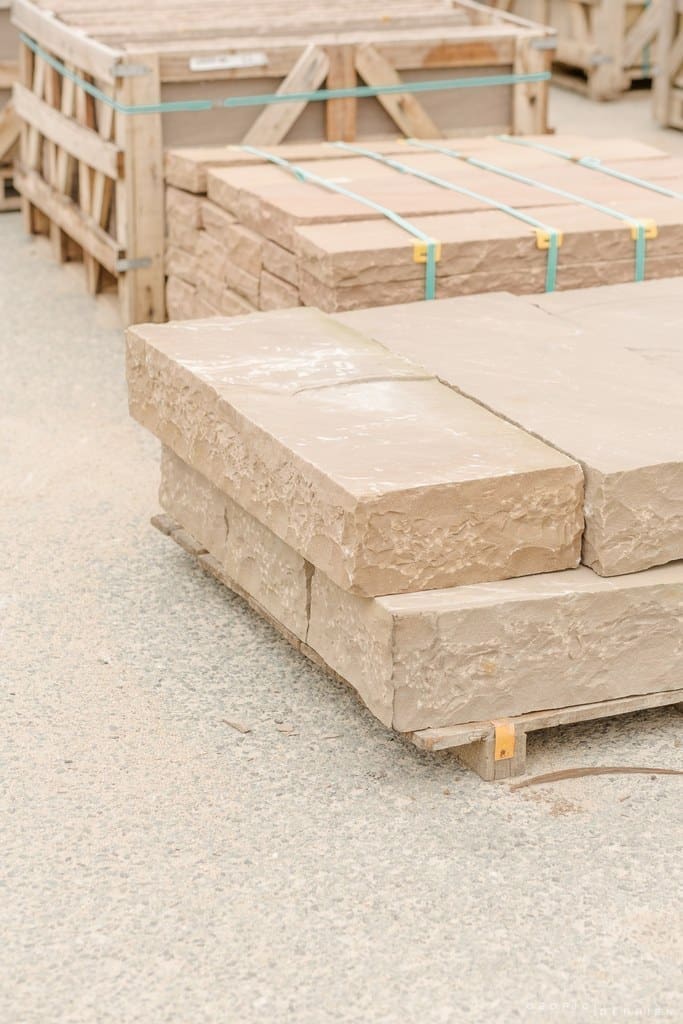 Blocs marches Grès - Ozaé Graviers Déco