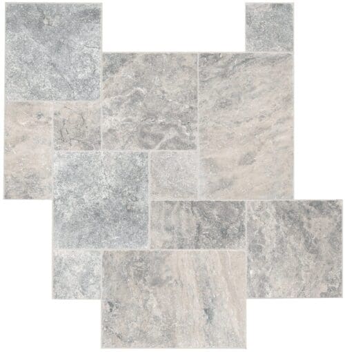 Dallage Travertin Silver - Ozaé Graviers Déco