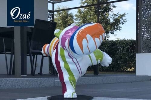 Hippopotames en Résine - Ozaé Graviers Déco