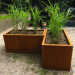 Décoration Acier Thermolaqué et Corten