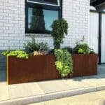 Jardinières Corten - Ozaé Graviers Déco