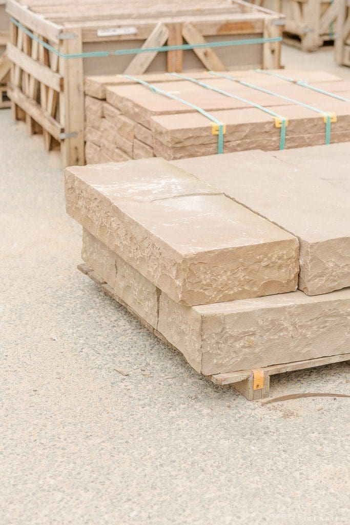Blocs marches Grès - Ozaé Graviers Déco