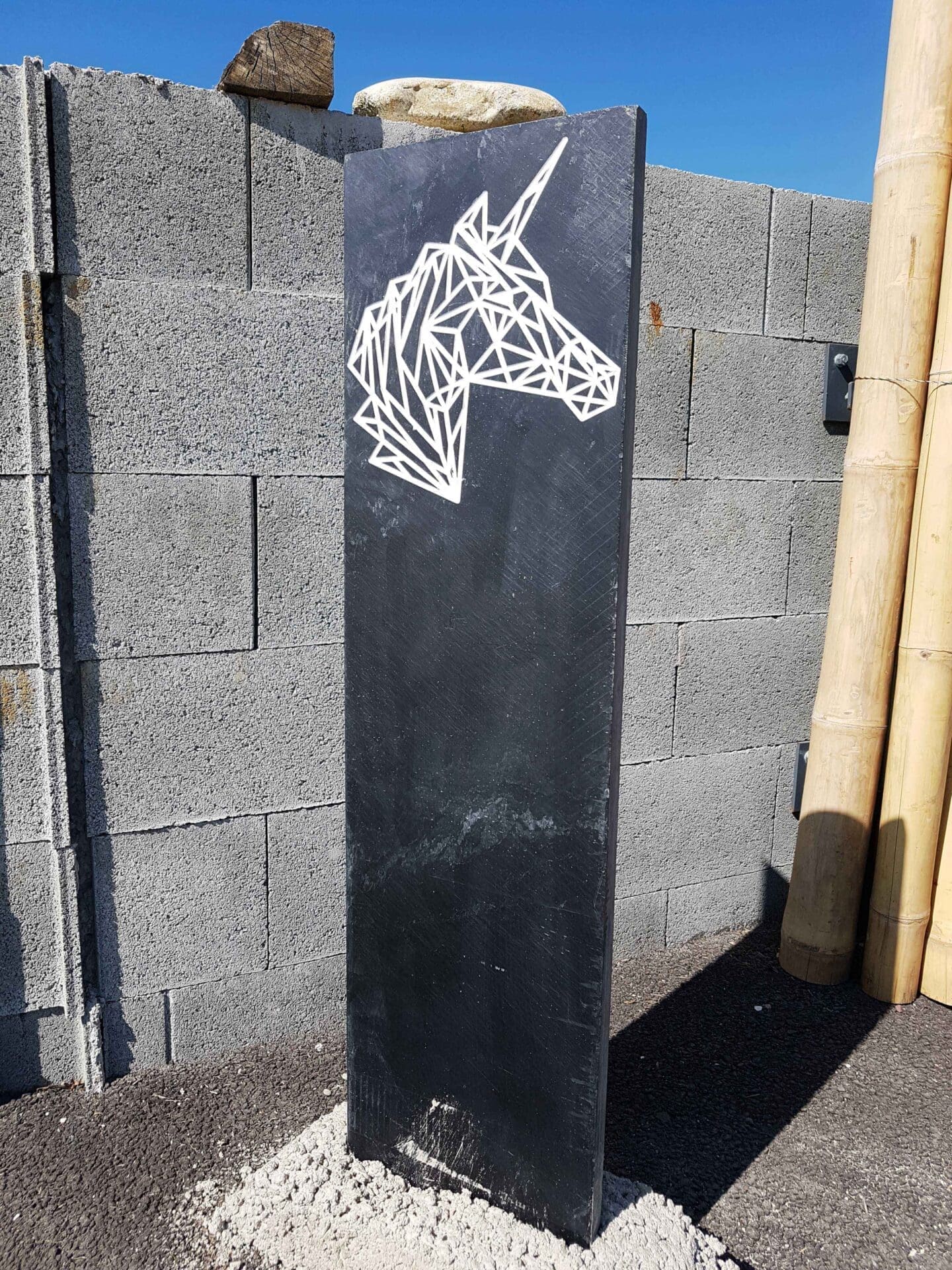 Dalle ardoise Totem - Ozaé Graviers Déco