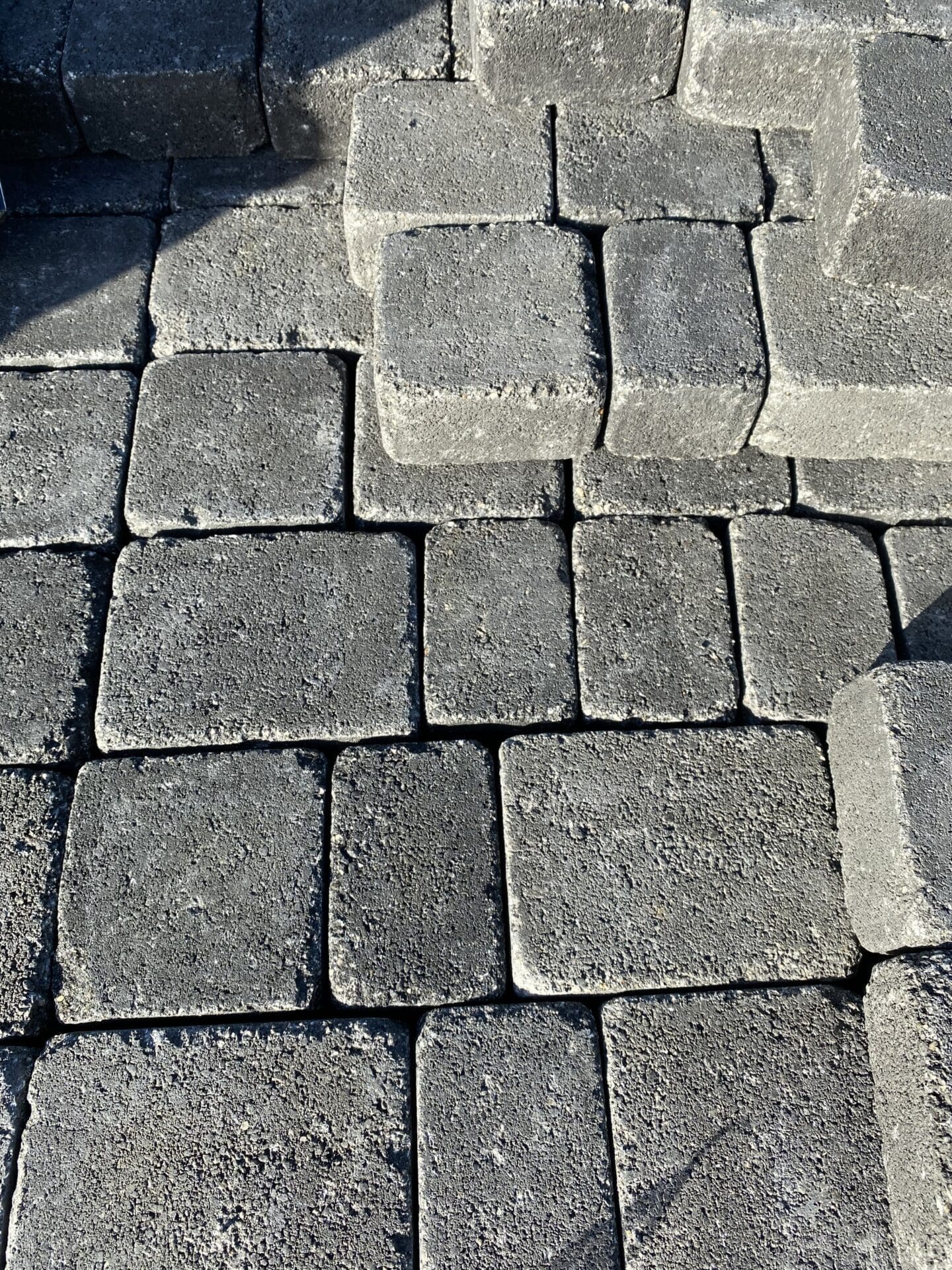 Pavé Bastille Vercors multi en pierres reconstituées - Ozaé Graviers Déco