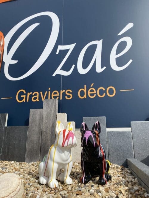 Chiens en Résine - Ozaé Graviers Déco