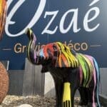 Éléphants en Résine - Ozaé Graviers Déco