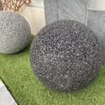Boules Décoratives en Résine Noires - Ozaé Graviers Déco