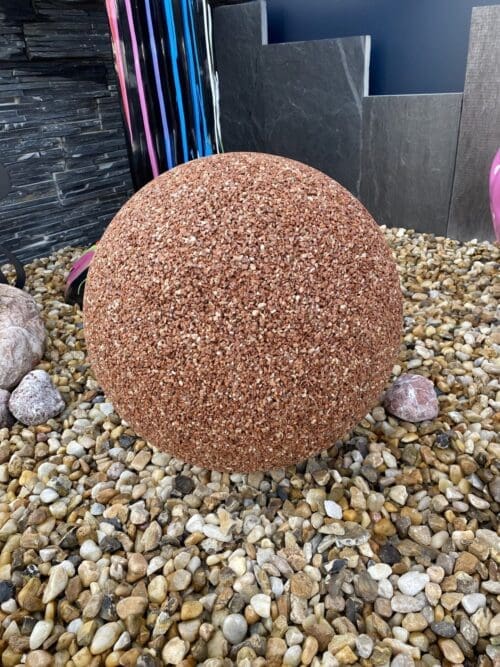 Boules Décoratives en Résine Rouges - Ozaé Graviers Déco