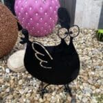 Poule "Paulette" en Acier Ozaé Graviers Déco