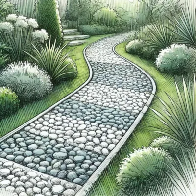 1 Amenager une allee de jardin