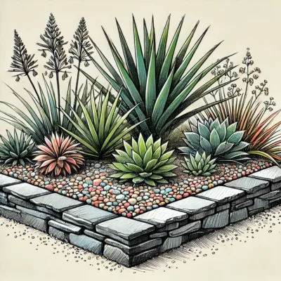 2 Creer un parterre de plantes