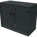 Cache Poubelle 3 Cache Poubelle Ozaé Graviers Déco, solution esthétique et durable pour cacher vos bacs à ordures