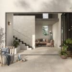 Dalle Céramique FIND - Ash Desert, teinte beige clair effet béton patiné – Ozaé Graviers Déco