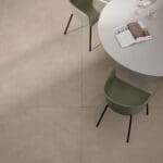 Dalle Céramique GLOCAL Harmony Ozaé Graviers Déco, dalle extérieure effet béton beige rosé antidérapante