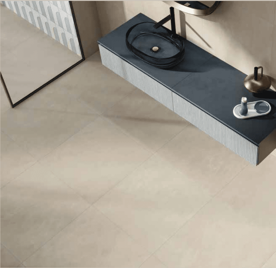 Dalle Céramique JOIN – Candle – Ozaé Graviers Déco Dalle Céramique JOIN - Candle, teinte beige clair effet béton ciré – Ozaé Graviers Déco