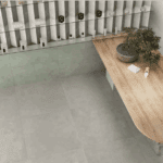 Dalle Céramique JOIN - Glare, teinte blanc mat effet béton ciré – Ozaé Graviers Déco