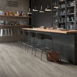 Dalle Céramique JURUPA Cool Ozaé Graviers Déco, dalle extérieure effet bois beige grisé antidérapante