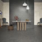 Dalle Céramique KEY MOOD - Shade gris foncé effet pierre – Ozaé Graviers Déco