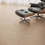 Dalle Céramique GLOCAL Youth Ozaé Graviers Déco, dalle extérieure effet béton beige sable antidérapante