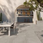 Dalle Céramique PRIMA - Concrete effet béton gris clair pour extérieur – Ozaé Graviers Déco