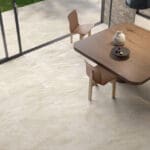 Dalle Céramique QUARTZ ESSENCE - Nest beige effet pierre – Ozaé Graviers Déco