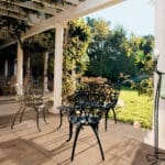 Dalle Céramique TWENTY Crust Ozaé Graviers Déco, dalle orange effet terre cuite antidérapante pour extérieur