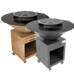 Braseros Corten 3 Braseros Corten - Ozaé Graviers Déco