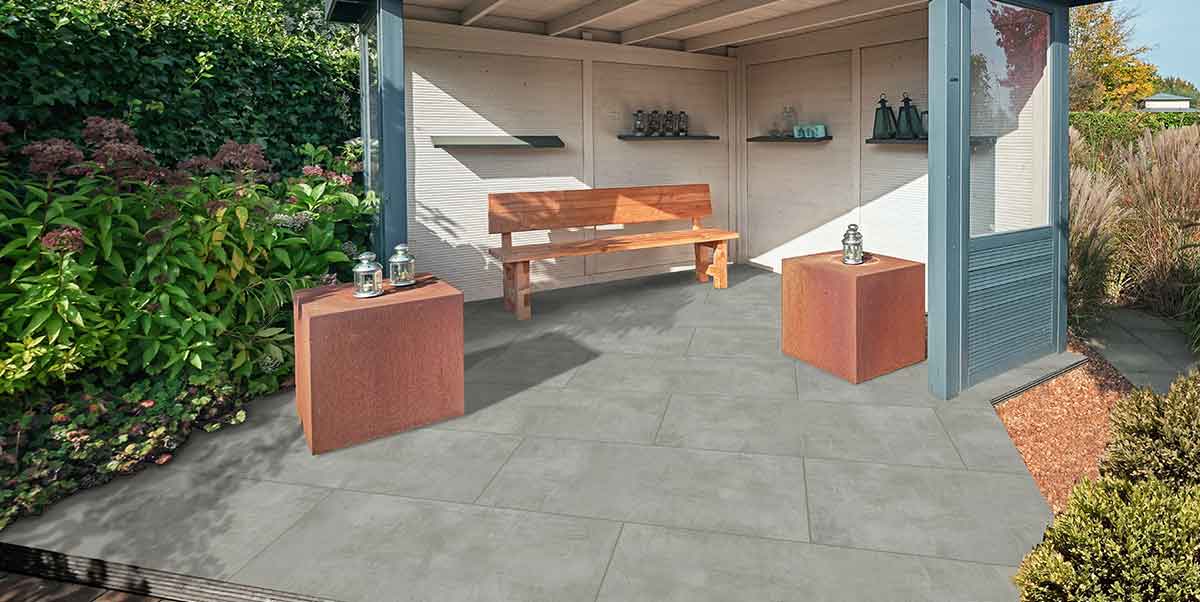 Dalle Céramique URBAN PRO – Grey – Ozaé Graviers Déco Dalle Céramique URBAN PRO - Grey - Ozaé Graviers Déco